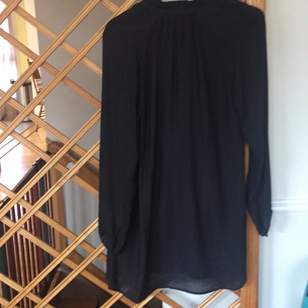 Aritzia black long sleeve blouse - Picture 4 of 4